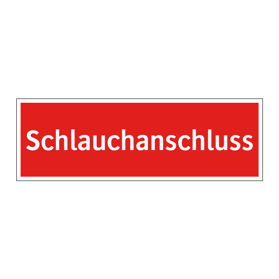 Schlauchanschluss