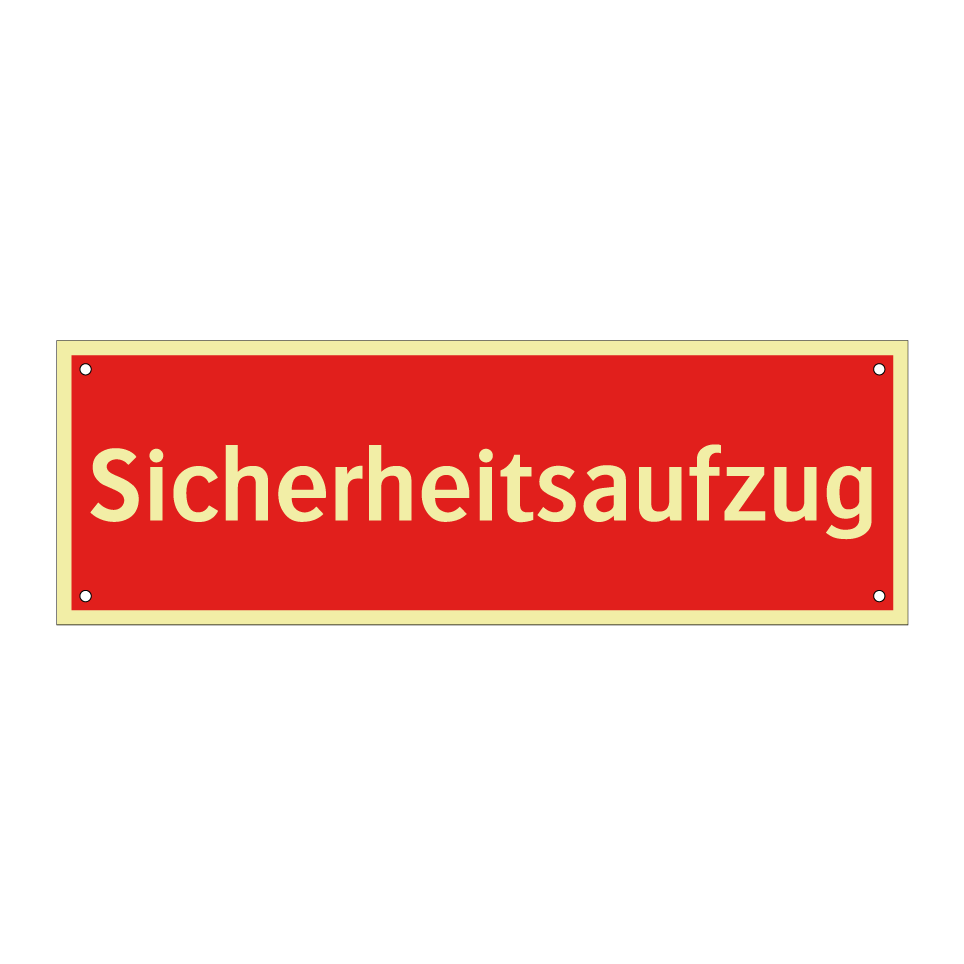 Sicherheitsaufzug