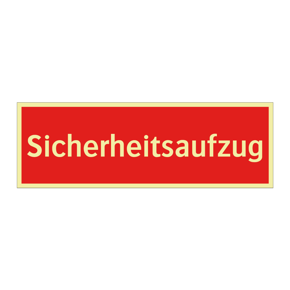 Sicherheitsaufzug