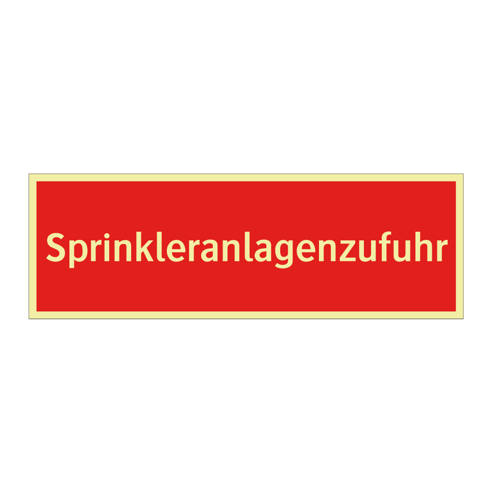 Sprinkleranlagenzufuhr