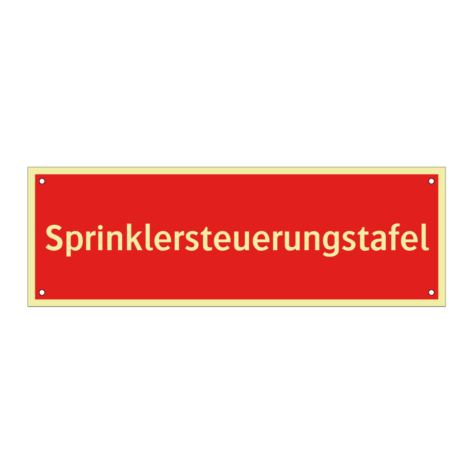 Sprinklersteuerungstafel