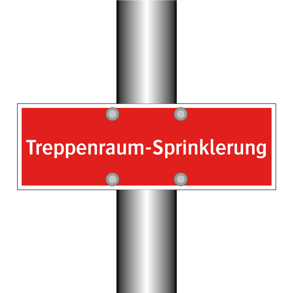 Treppenraum-Sprinklerung