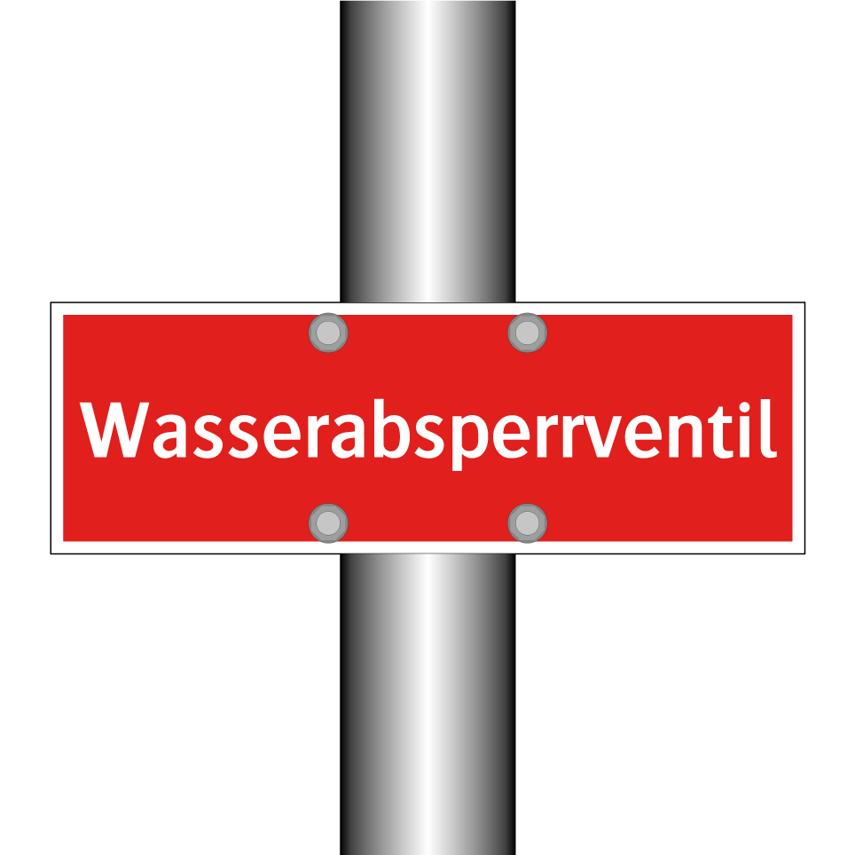 Wasserabsperrventil