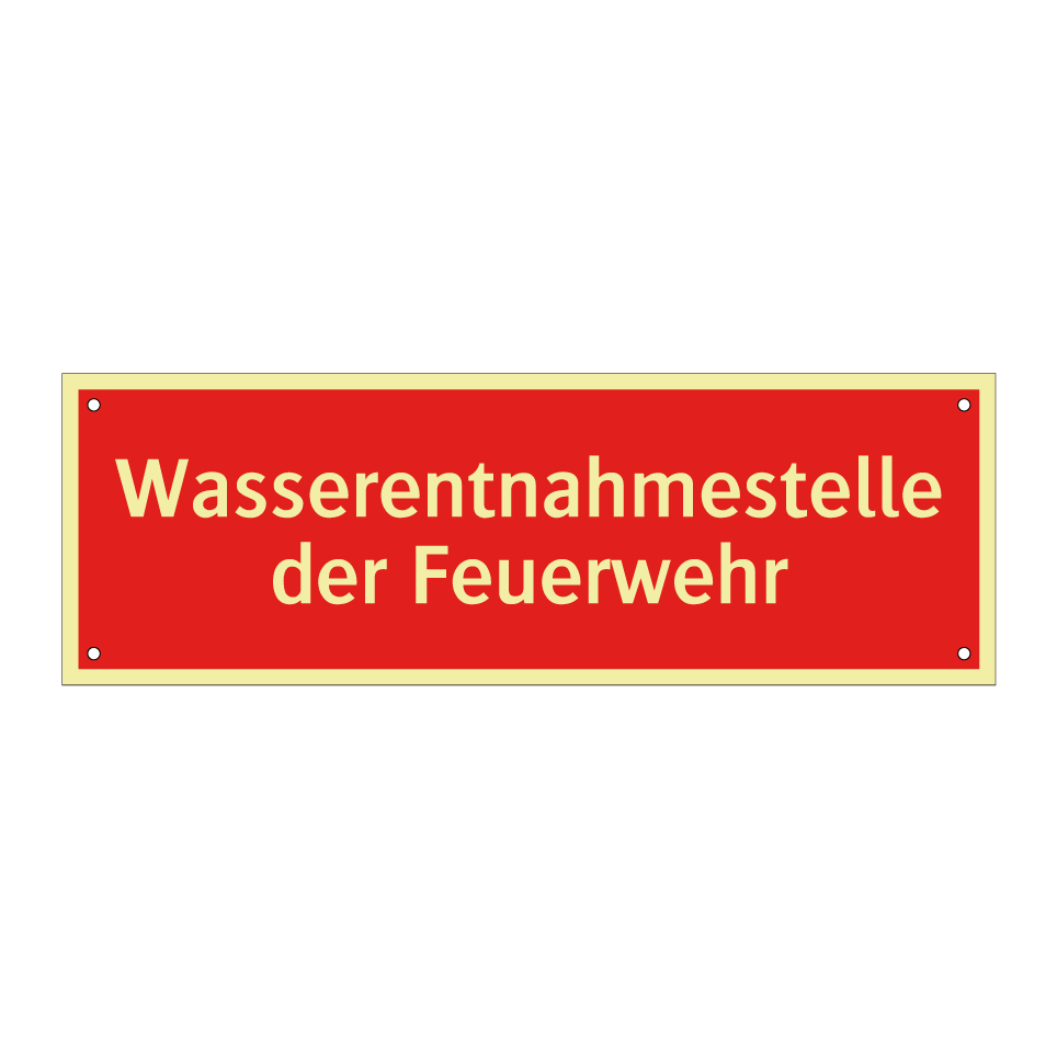 Wasserentnahmestelle der Feuerwehr