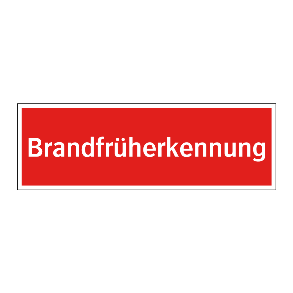 Brandfrüherkennung