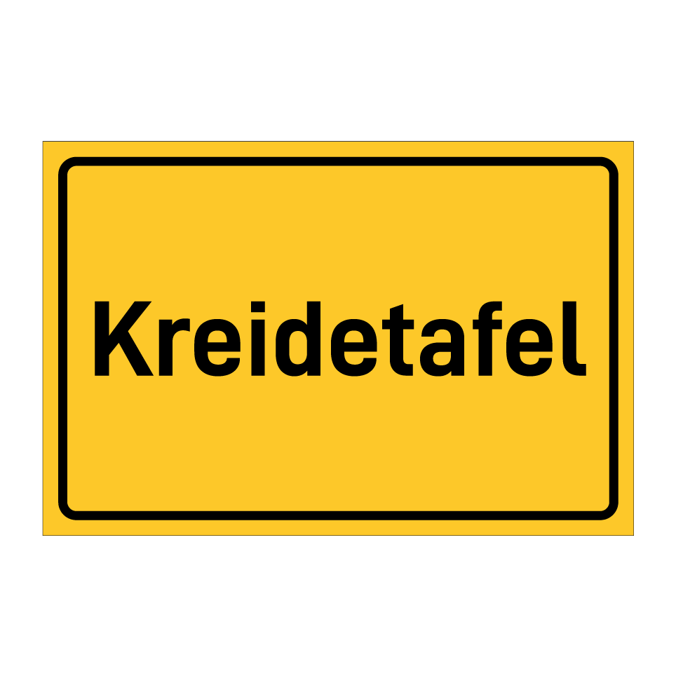 Kreidetafel