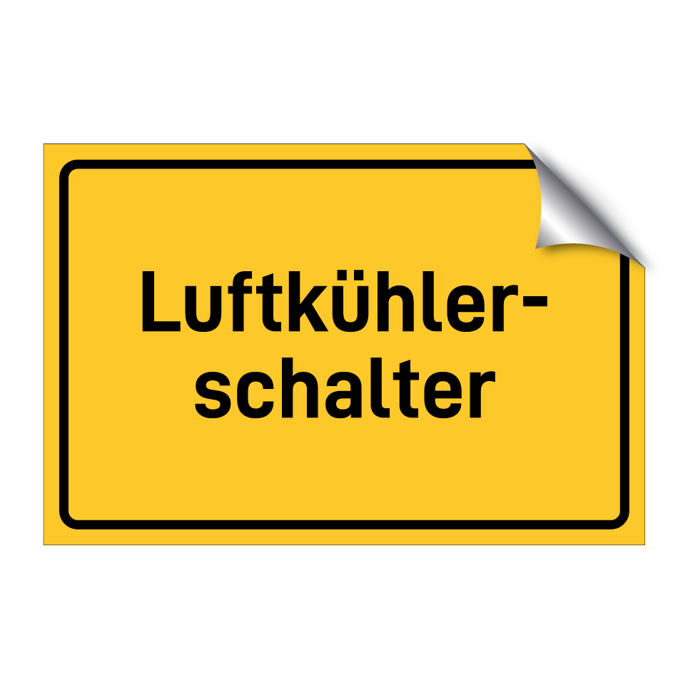 Luftkühler- schalter