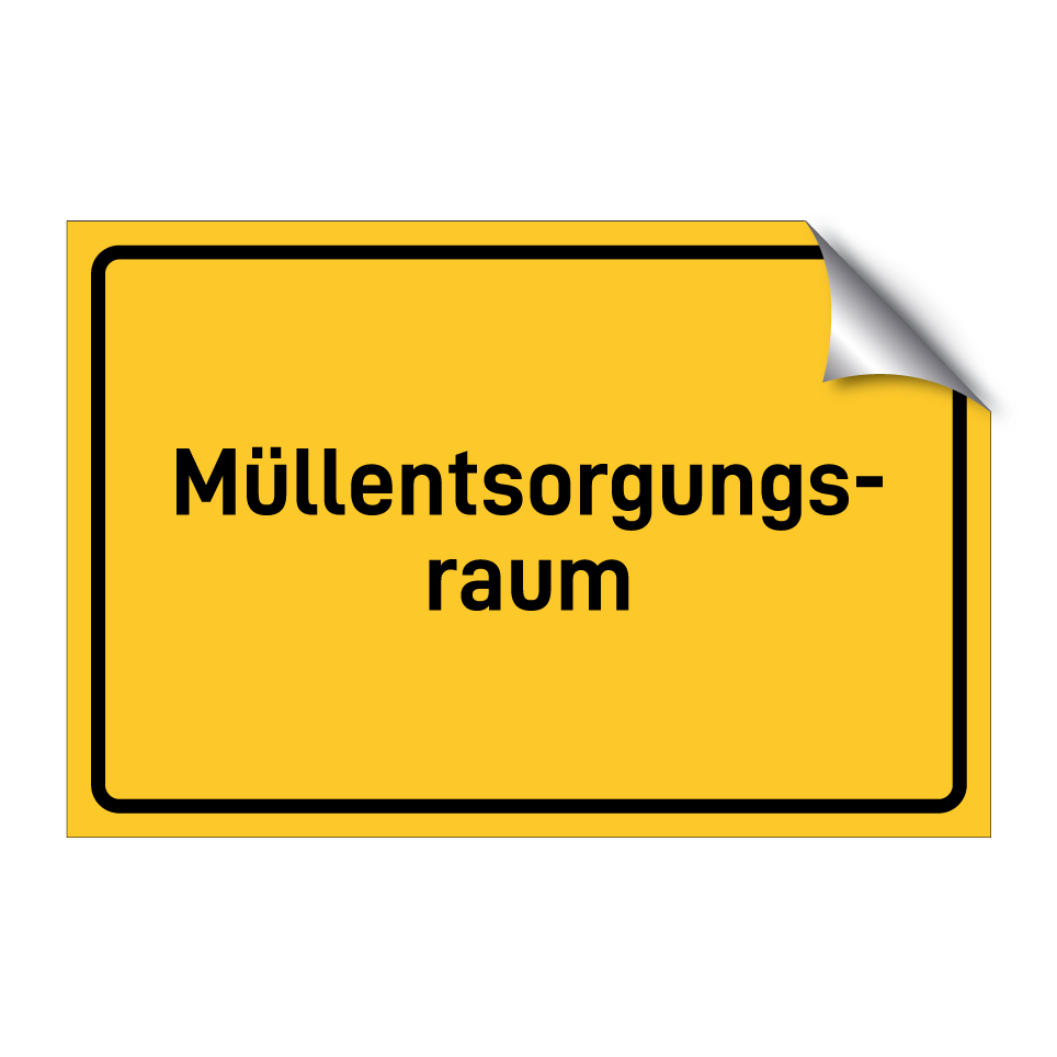 Müllentsorgungs- raum