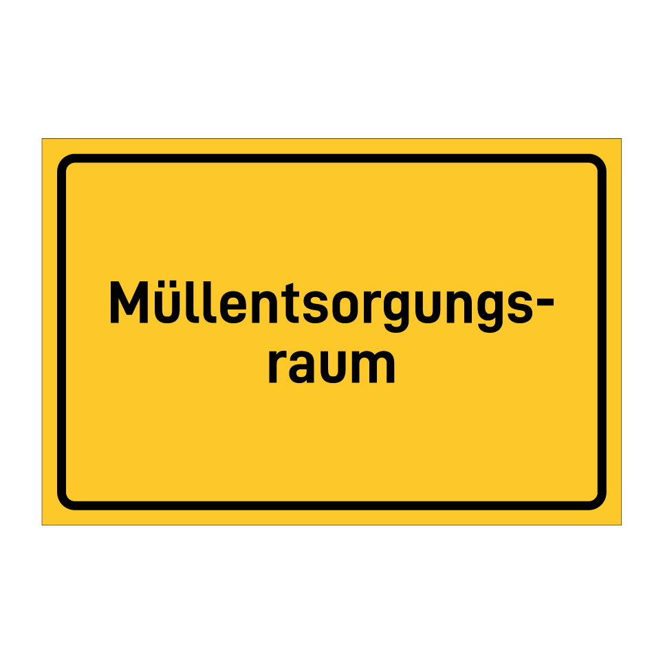Müllentsorgungs- raum