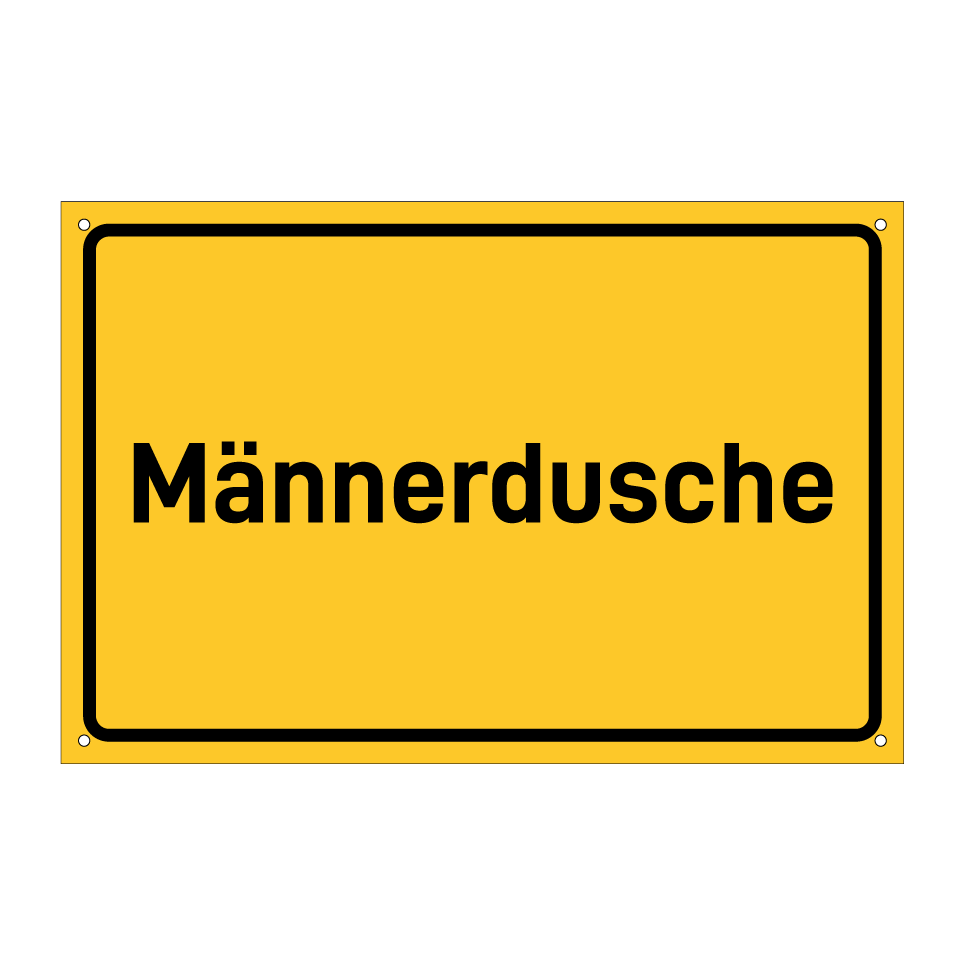 Männerdusche