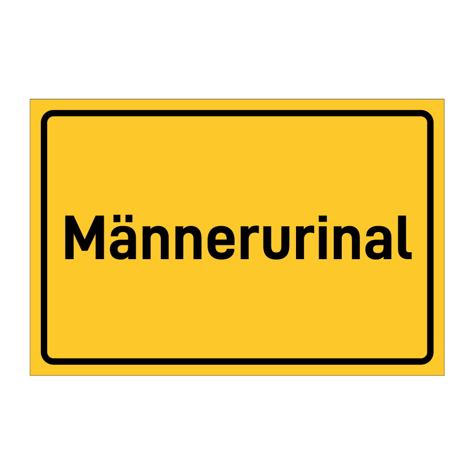 Männerurinal