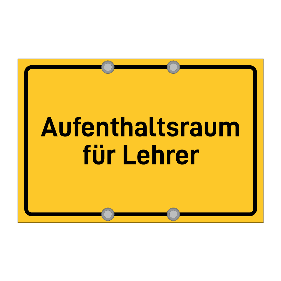 Aufenthaltsraum für Lehrer