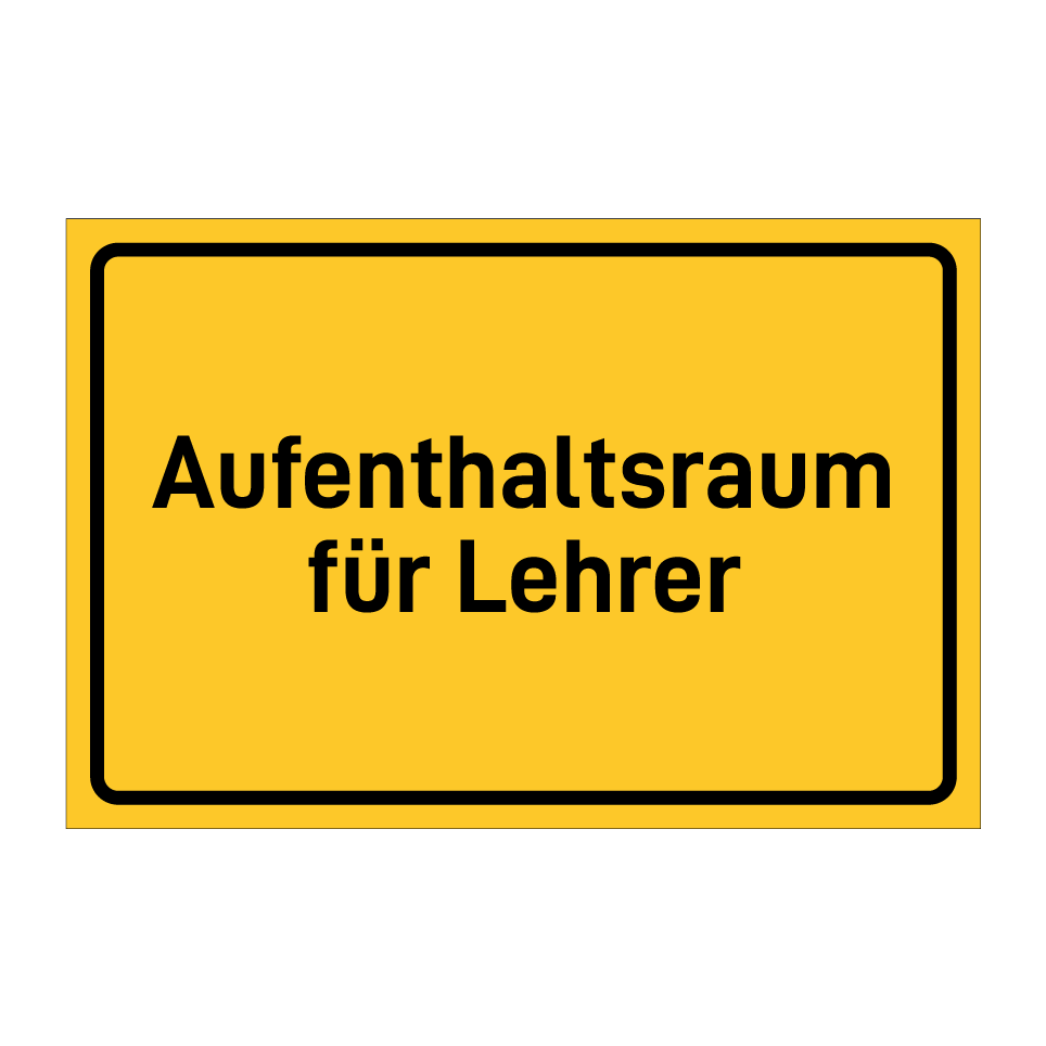 Aufenthaltsraum für Lehrer