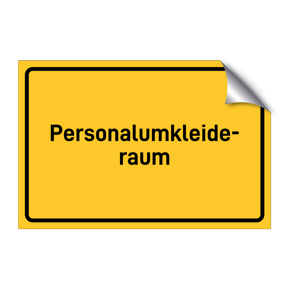 Personalumkleide- raum