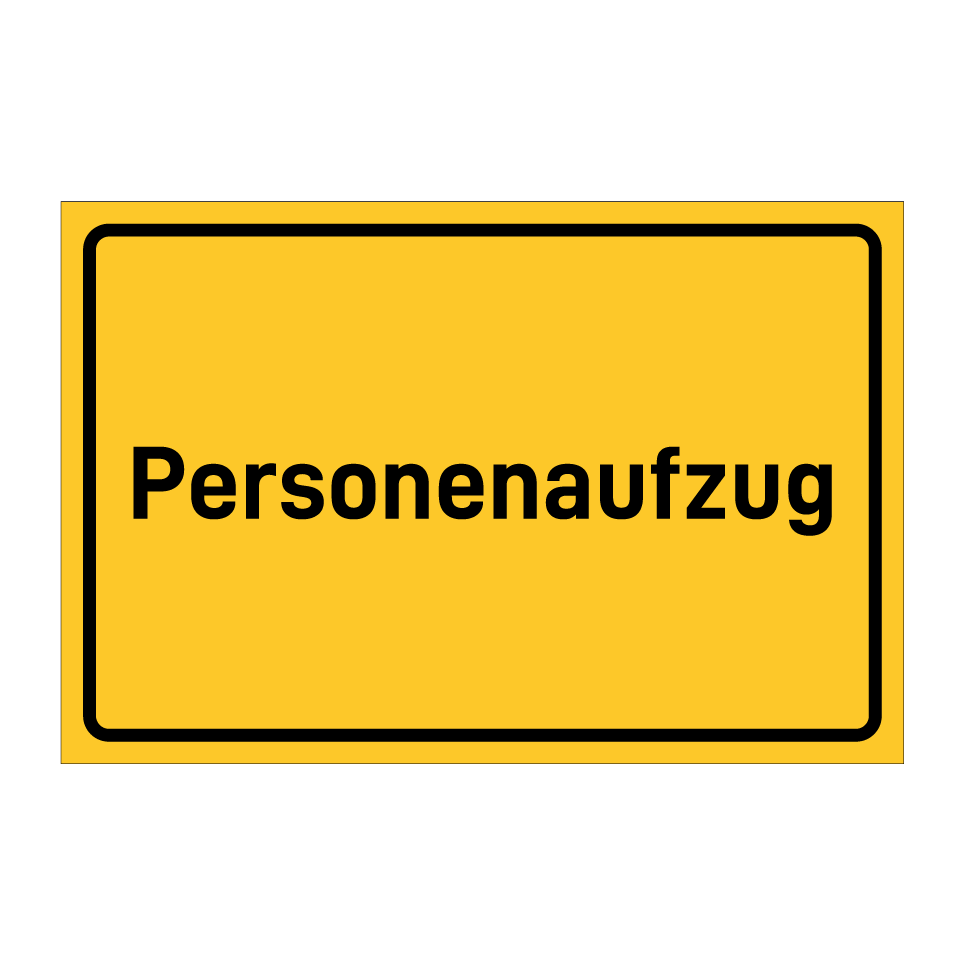 Personenaufzug