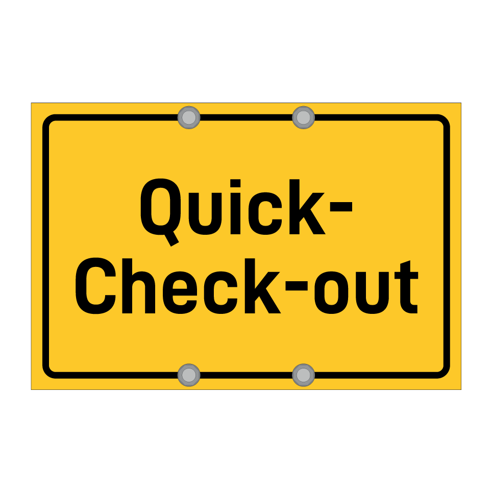 Quick- Check-out