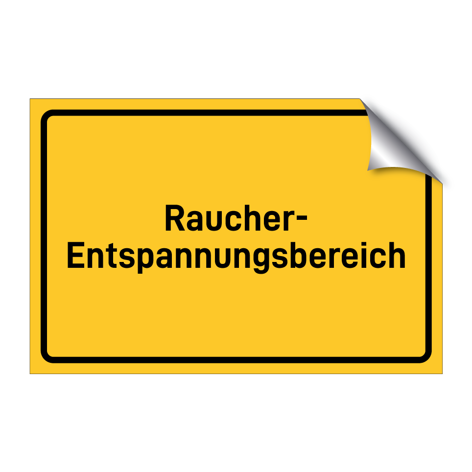 Raucher- Entspannungsbereich