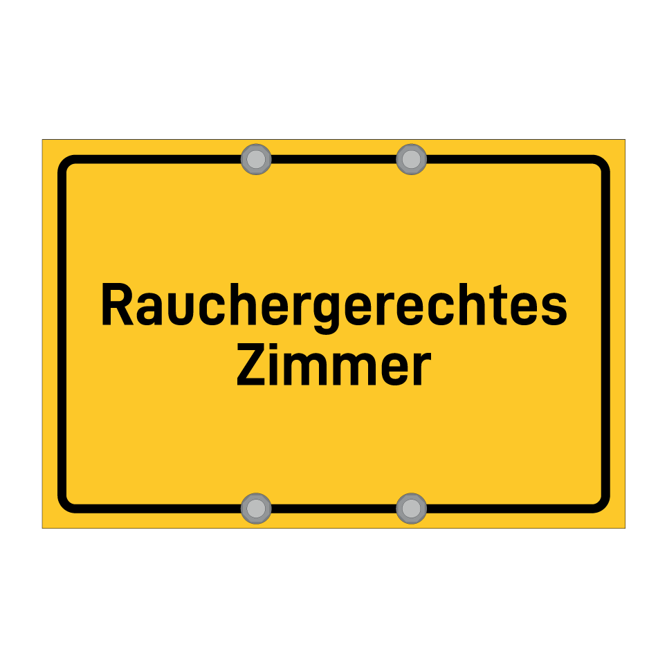 Rauchergerechtes Zimmer