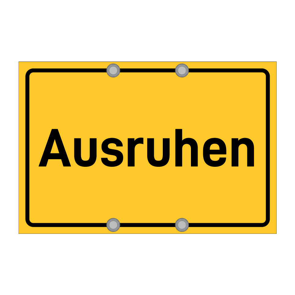 Ausruhen