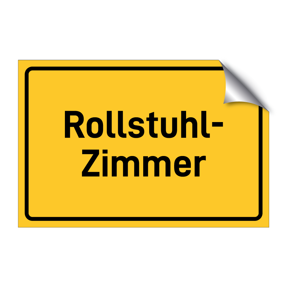 Rollstuhl- Zimmer