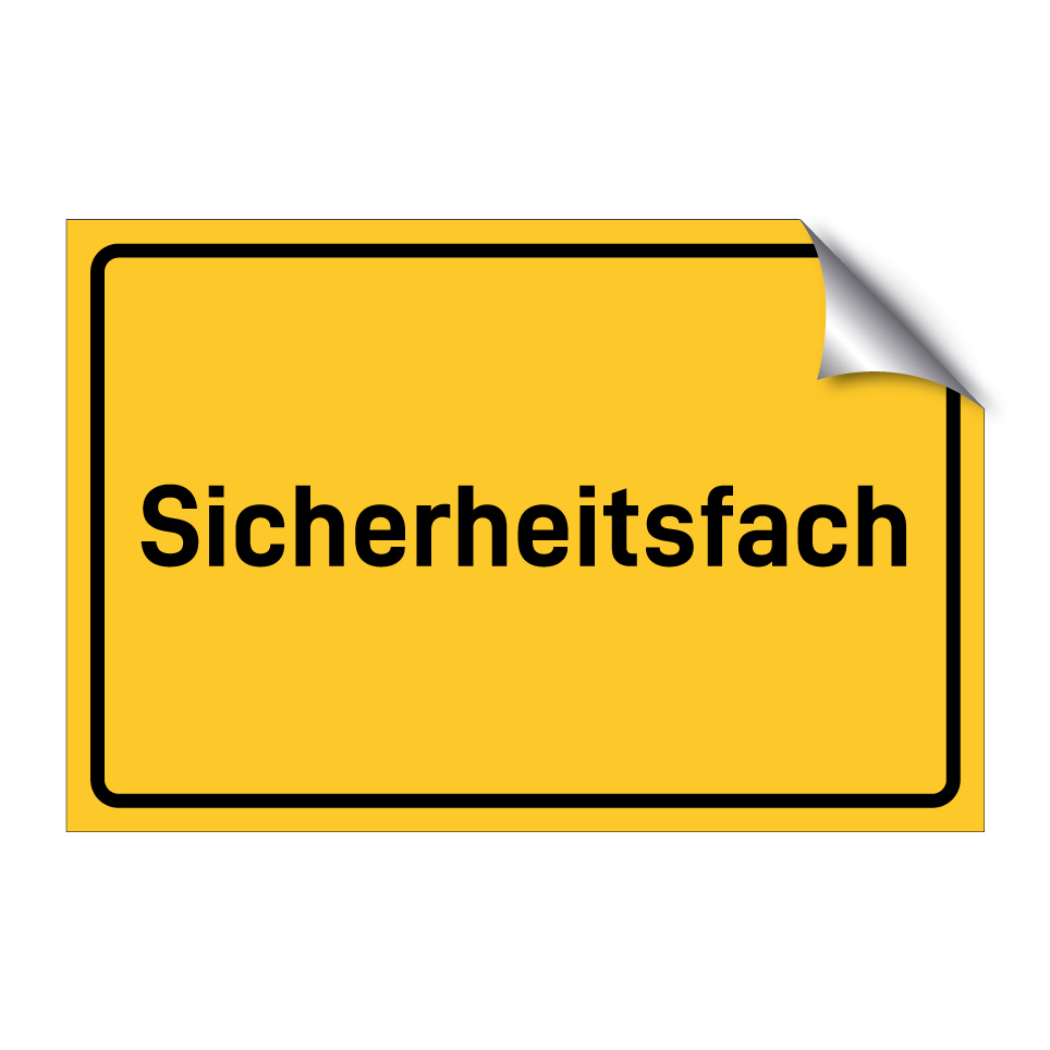 Sicherheitsfach