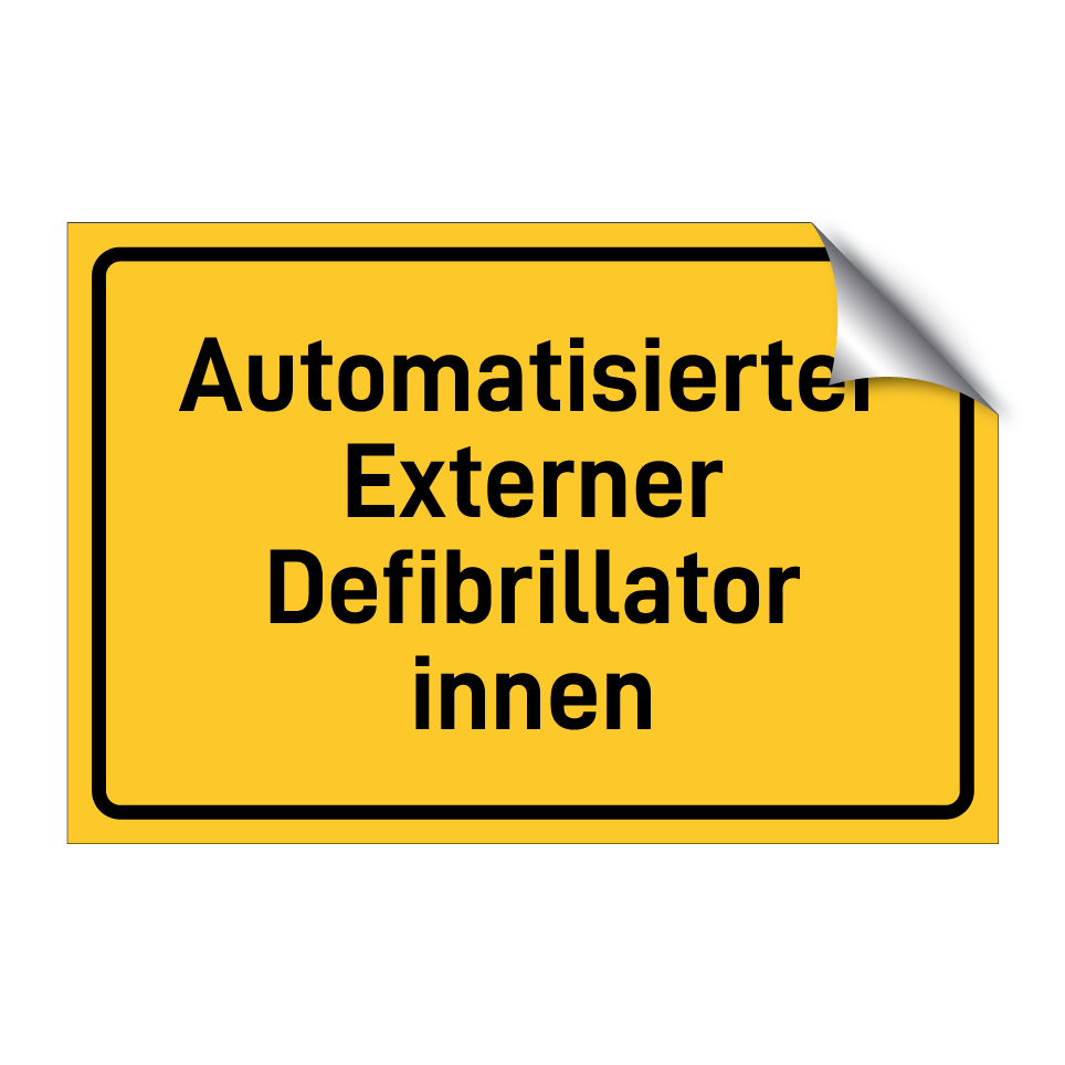 Automatisierter Externer Defibrillator innen