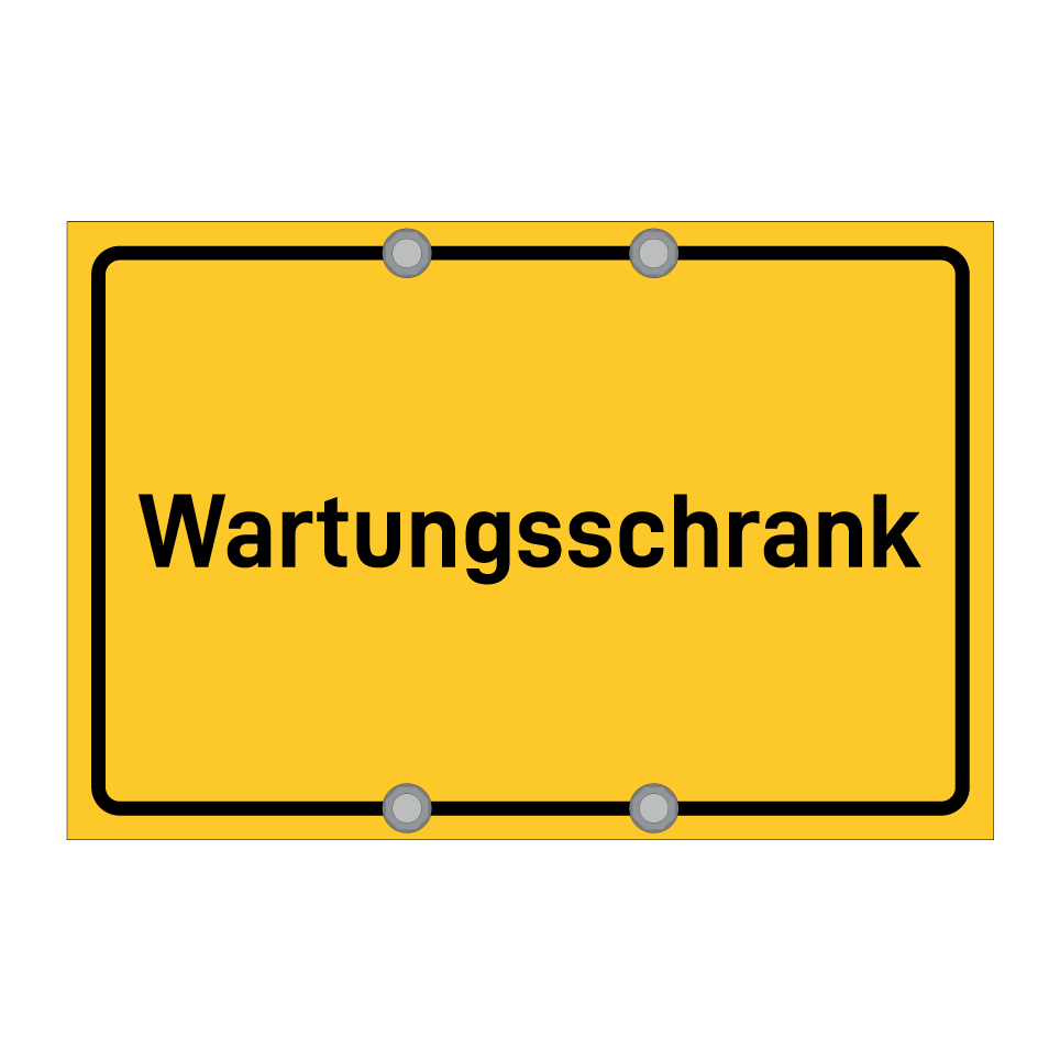 Wartungsschrank