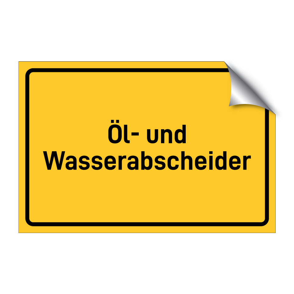 Öl- und Wasserabscheider