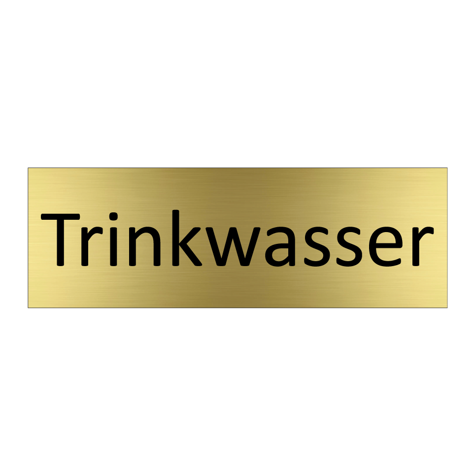 Trinkwasser