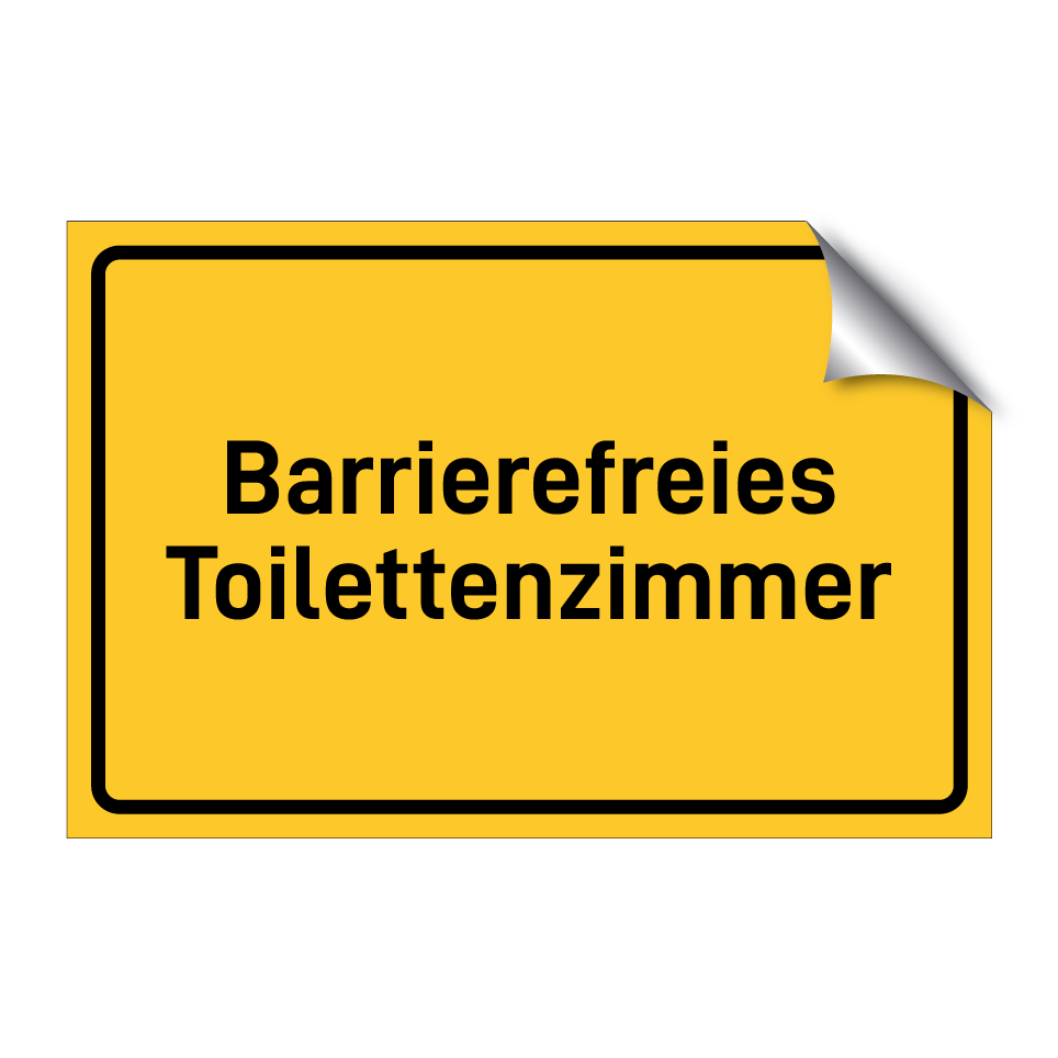Barrierefreies Toilettenzimmer