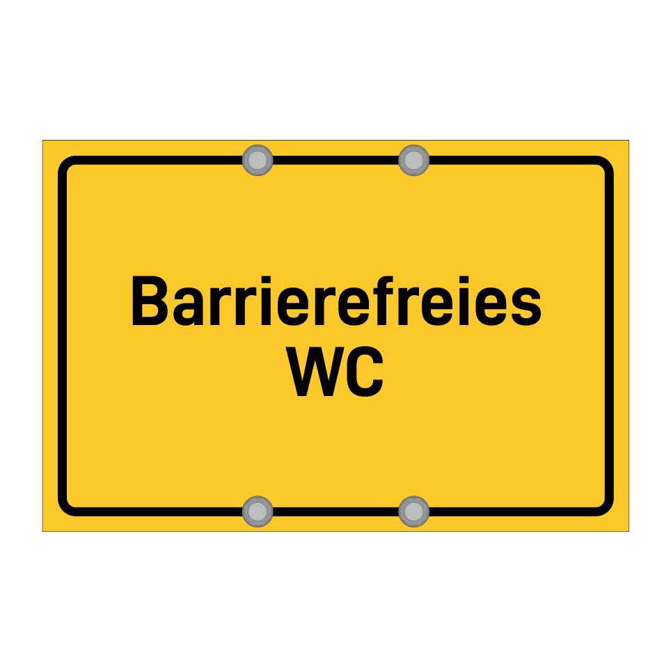 Barrierefreies WC