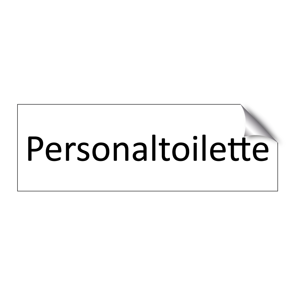 Personaltoilette