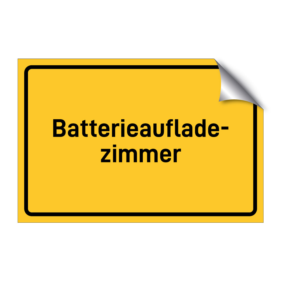 Batterieauflade- zimmer