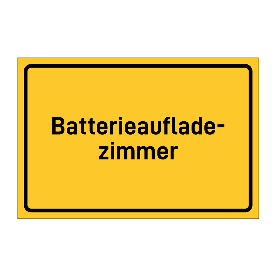 Batterieauflade- zimmer