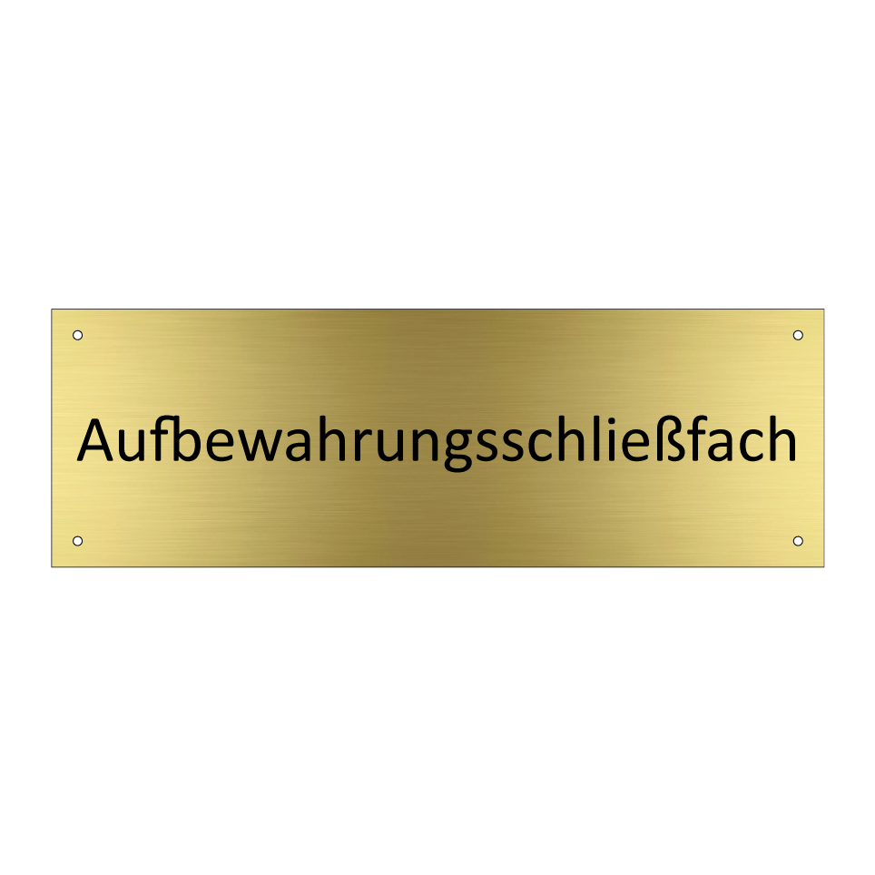 Aufbewahrungsschließfach