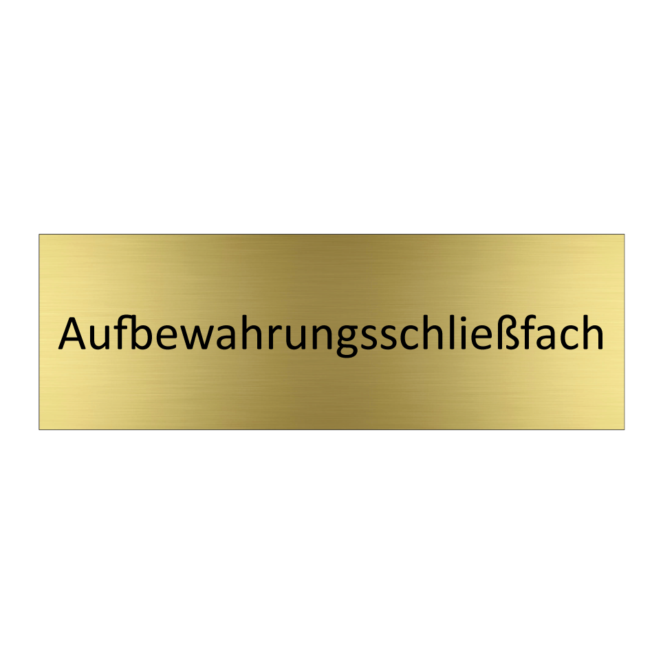 Aufbewahrungsschließfach