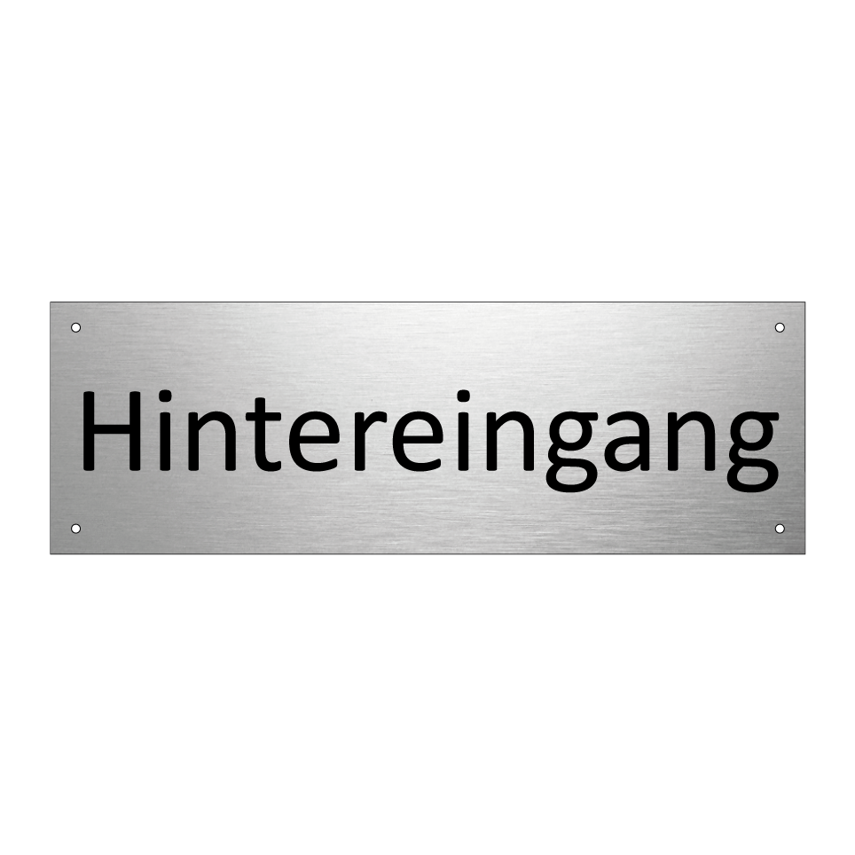 Hintereingang