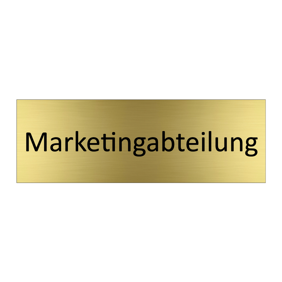 Marketingabteilung