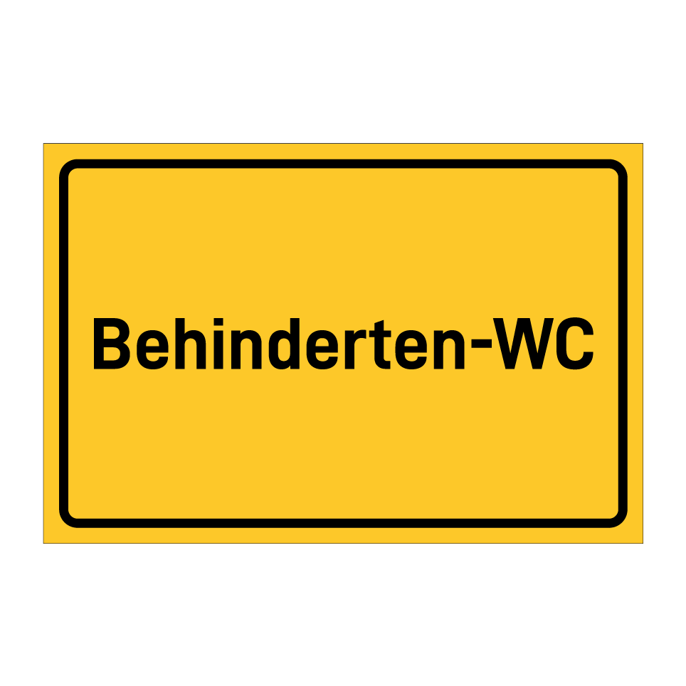 Behinderten-WC