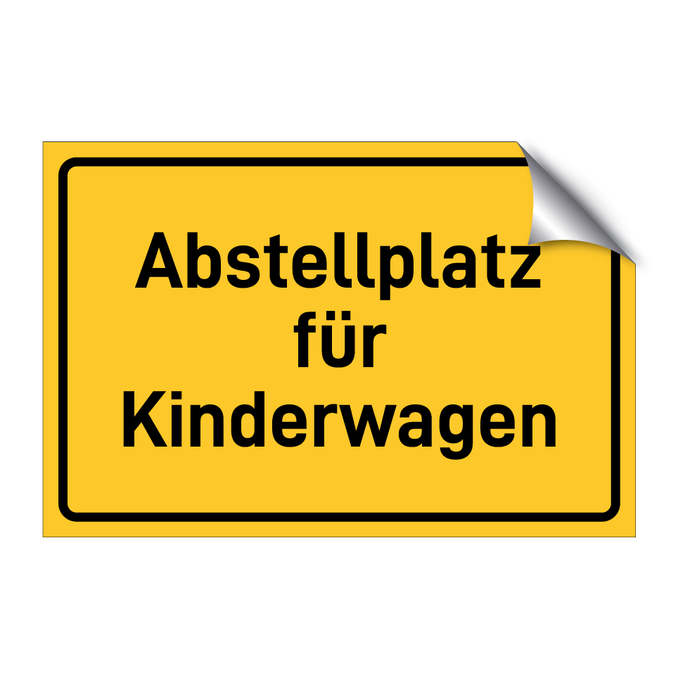 Abstellplatz für Kinderwagen