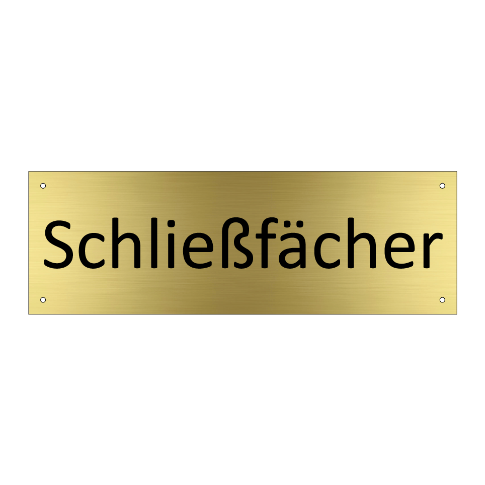 Schließfächer
