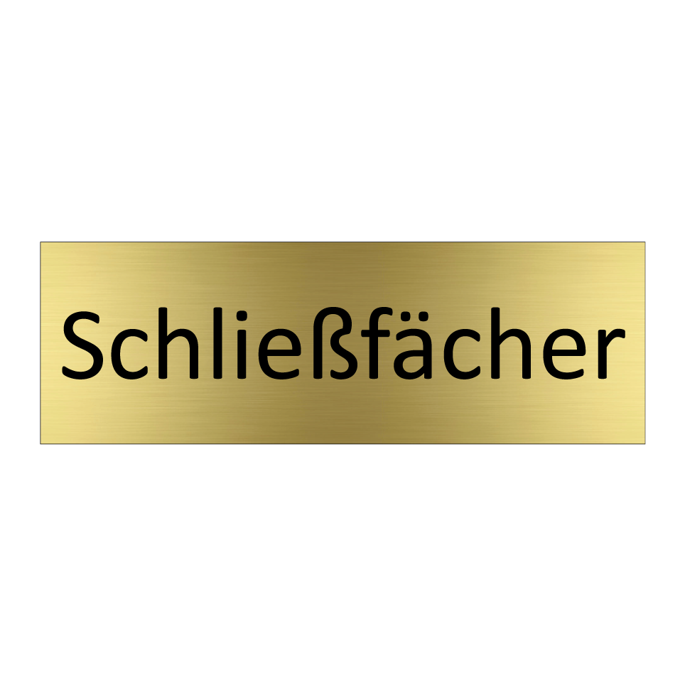 Schließfächer