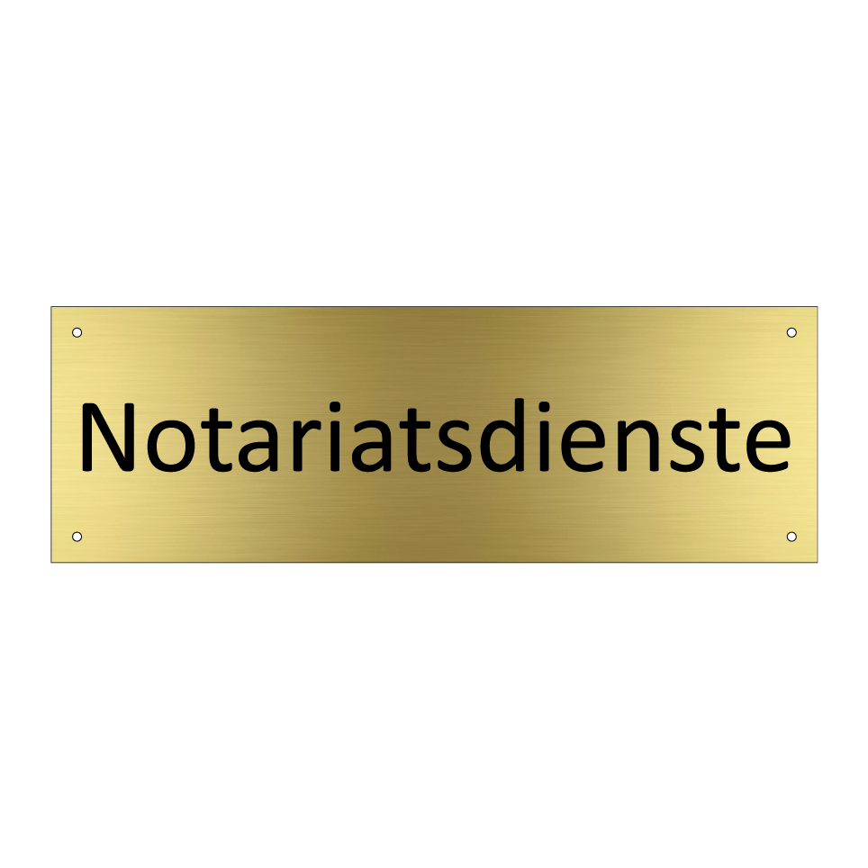 Notariatsdienste