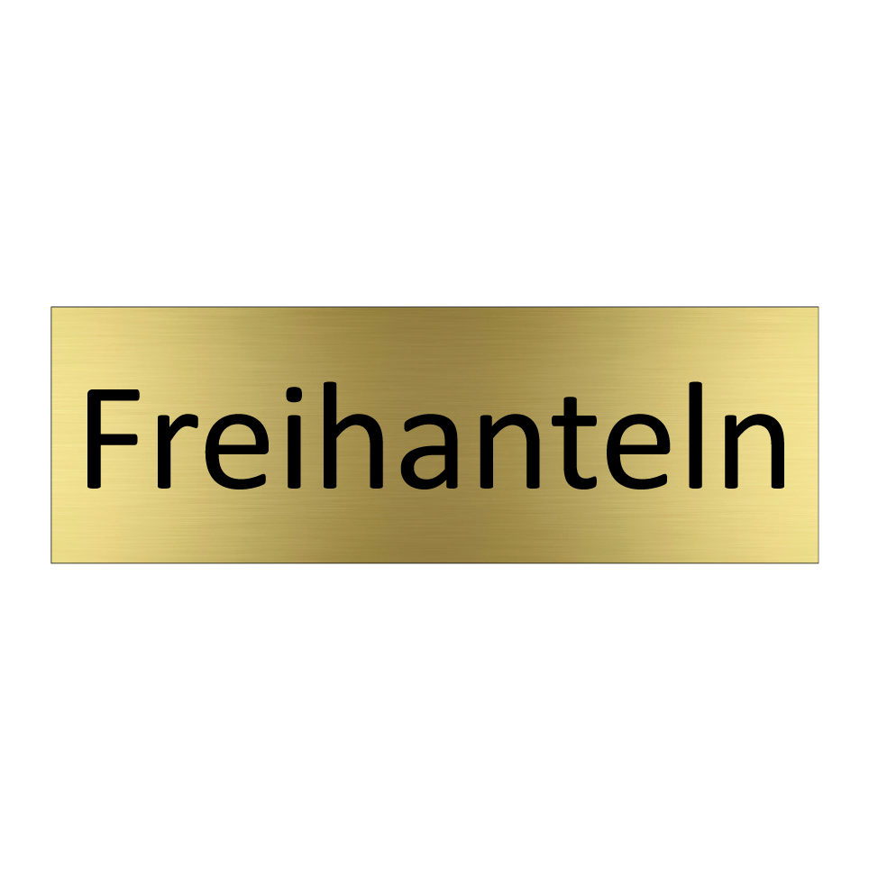 Freihanteln