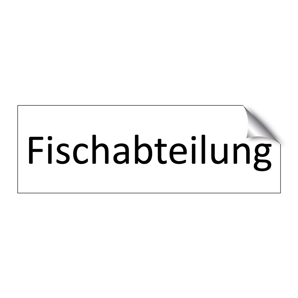 Fischabteilung