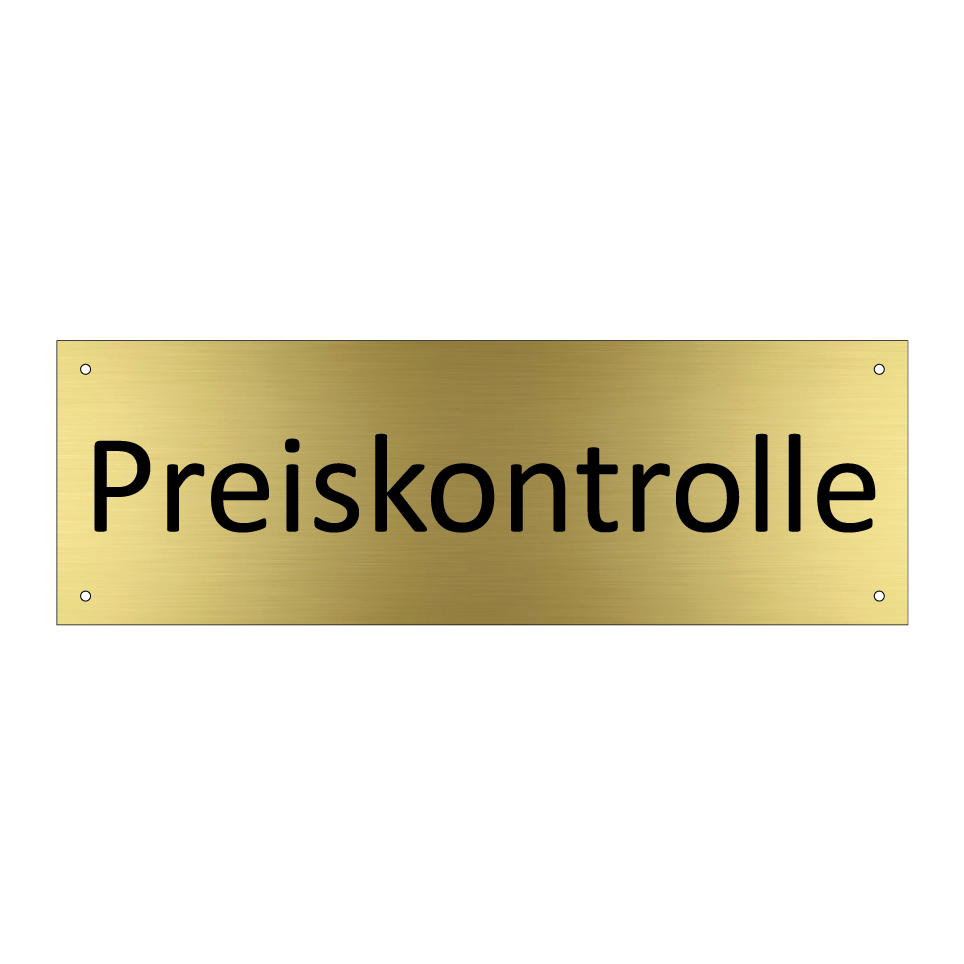 Preiskontrolle