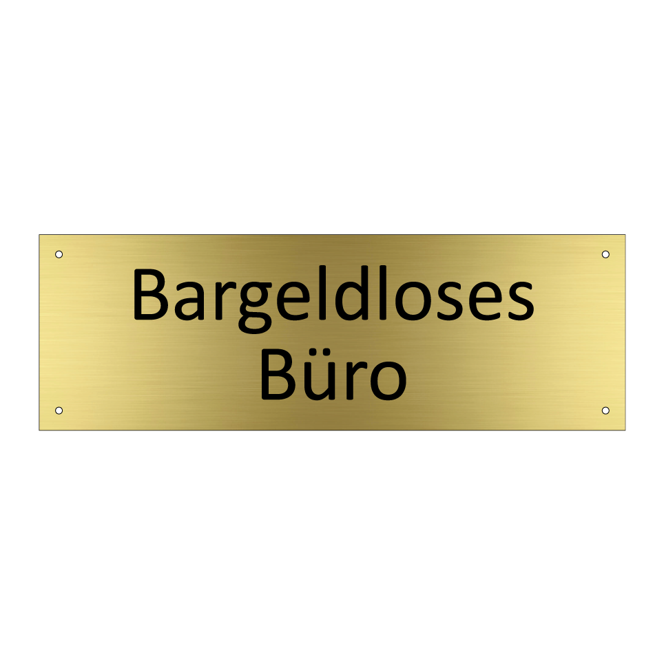 Bargeldloses Büro