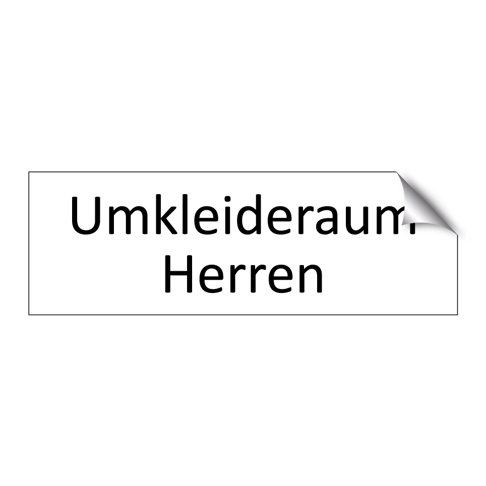 Umkleideraum Herren