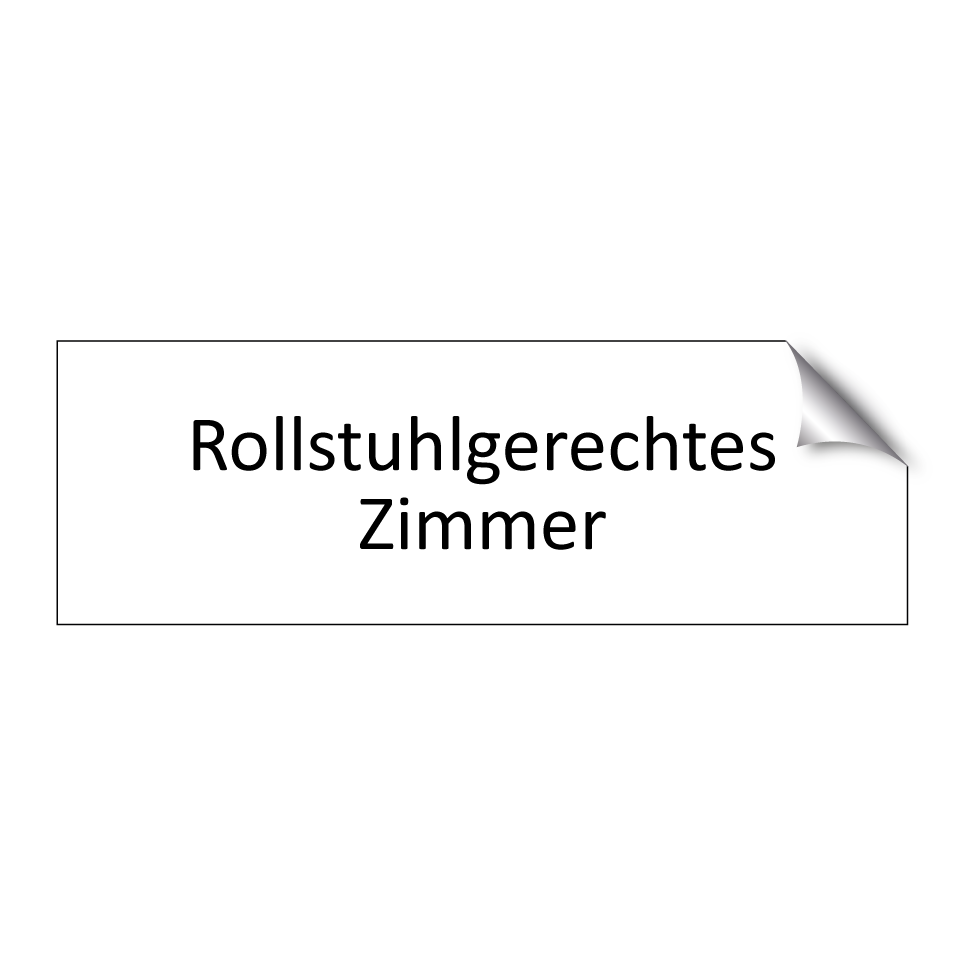 Rollstuhlgerechtes Zimmer