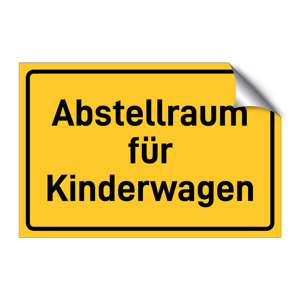 Abstellraum für Kinderwagen